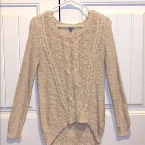 Cream sweater